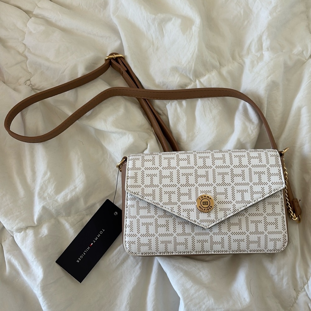 Tommy Hilfiger White Crossbody Bag